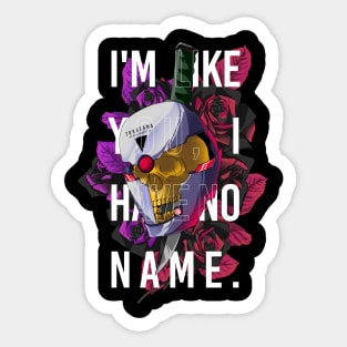 Memento Mori of a Cybernetic Ninja Sticker